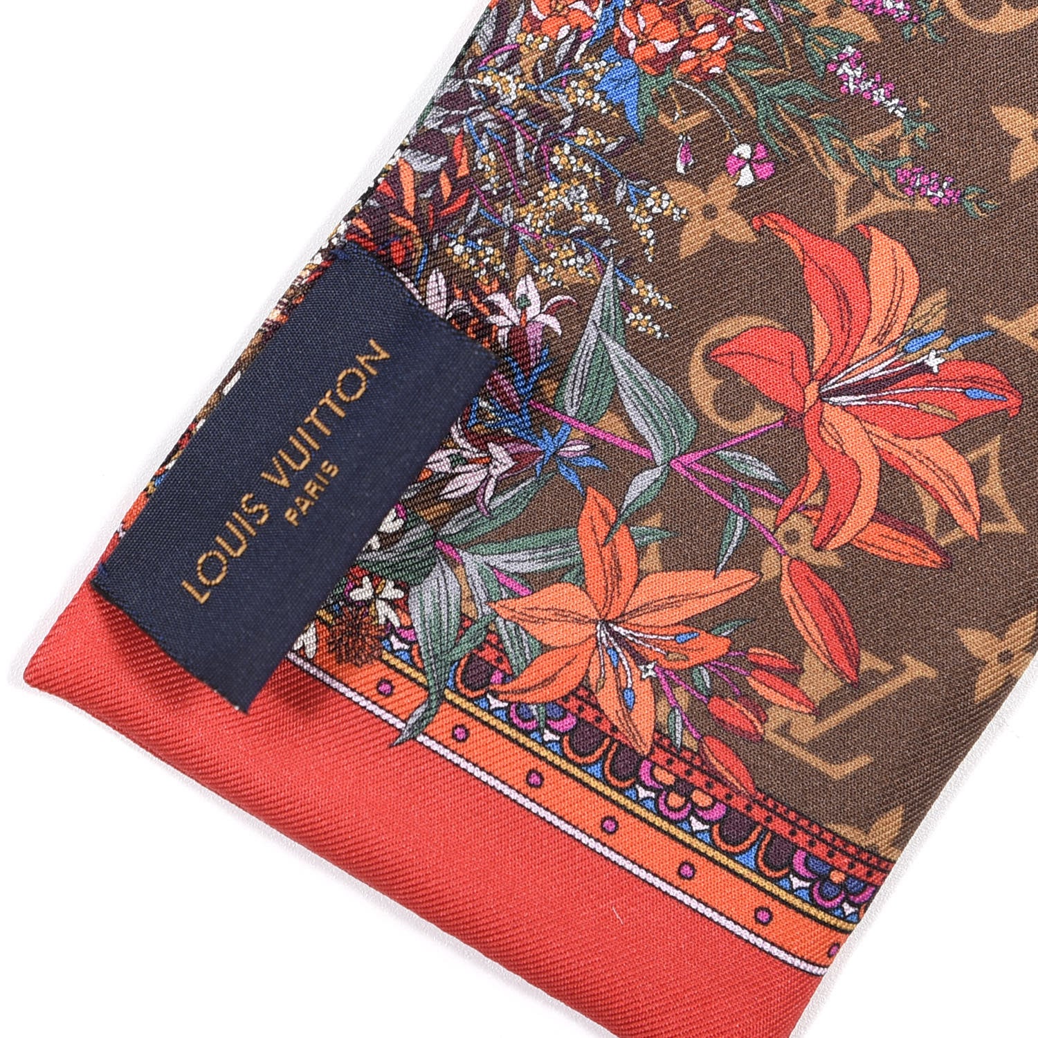 Louis Vuitton Silk Vuittonite Bandeau Ebene 5 of 6