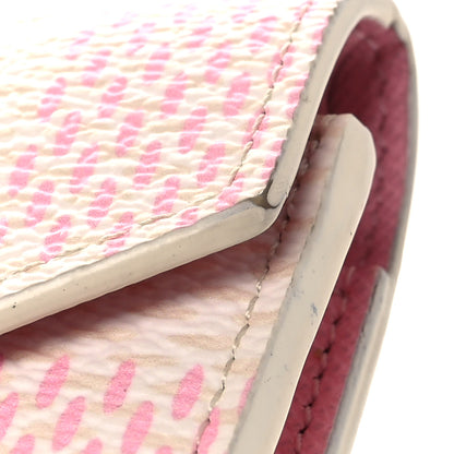 Louis Vuitton Giant Damier Victorine Wallet Peach 9 of 10