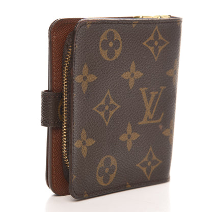 Louis Vuitton Monogram Compact Zippe Zipped Wallet 3 of 11