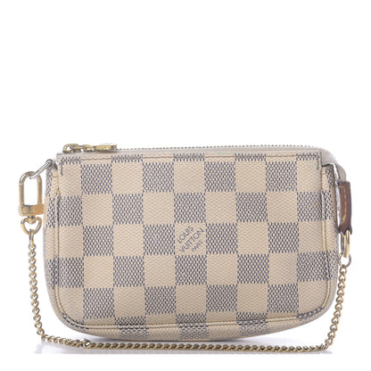 Louis Vuitton Damier Azur Mini Pochette Accessories 1 of 7