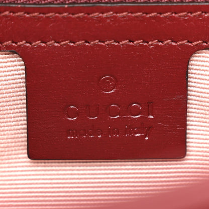 Gucci Vitello Palmellato Lux Small Arli Flap Shoulder Bag Vintage Bordeaux 6 of 16