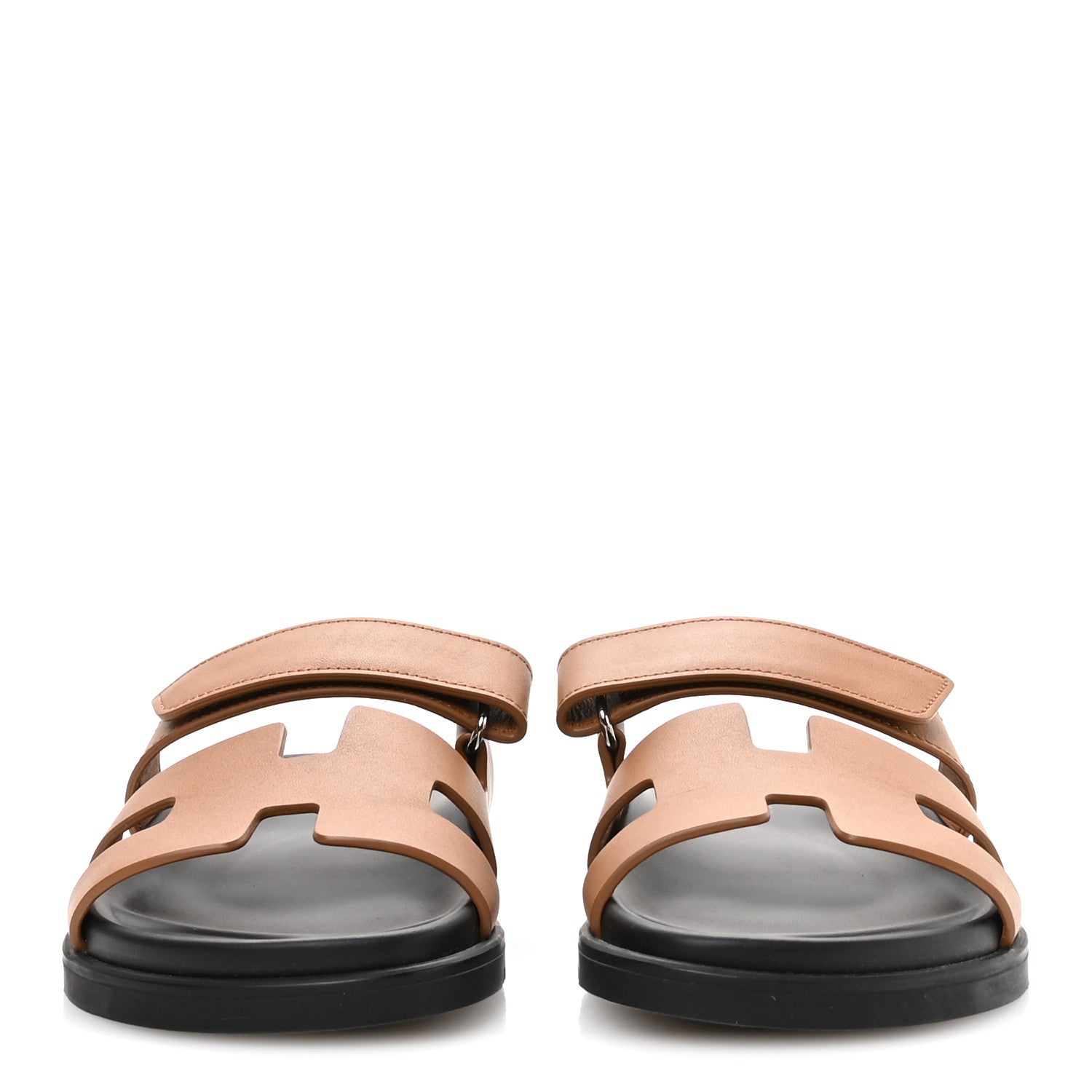 Hermes Calfskin Womens Chypre Sandals 36 Naturel 3 of 9