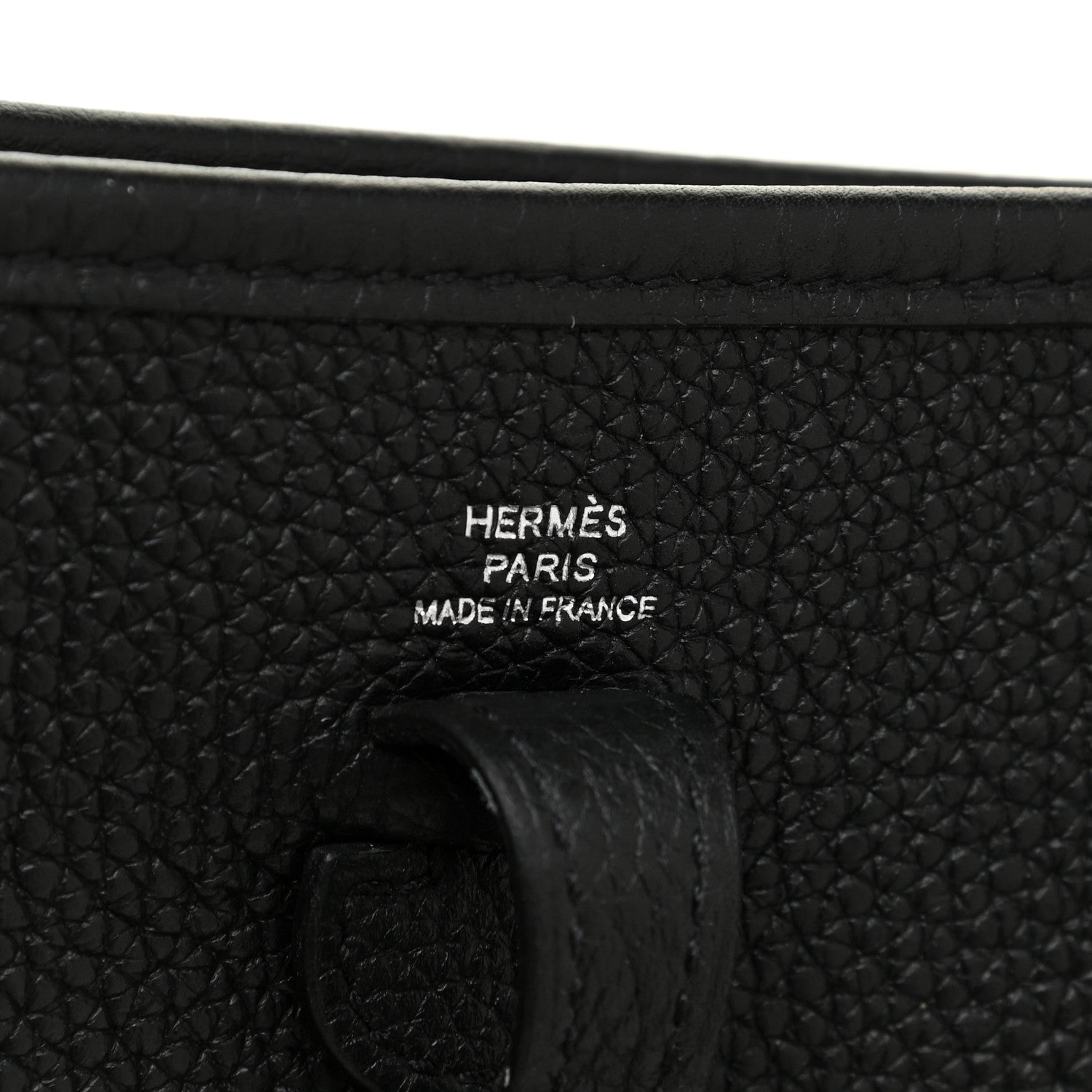 Hermes Taurillon Maurice Zigzag Evelyne TPM Black 6 of 12