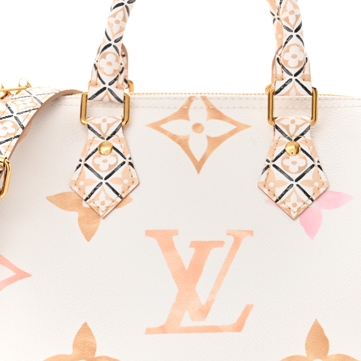 Louis Vuitton Monogram Giant By The Pool 2.0 Speedy Bandouliere 25 Beige 7 of 9