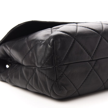 Chanel Calfskin Quilted In The Business Flap Bag Black 6 of 10