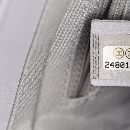 Chanel Calfskin Quilted Small Urban Spirit Backpack Light Grey 7 of 13