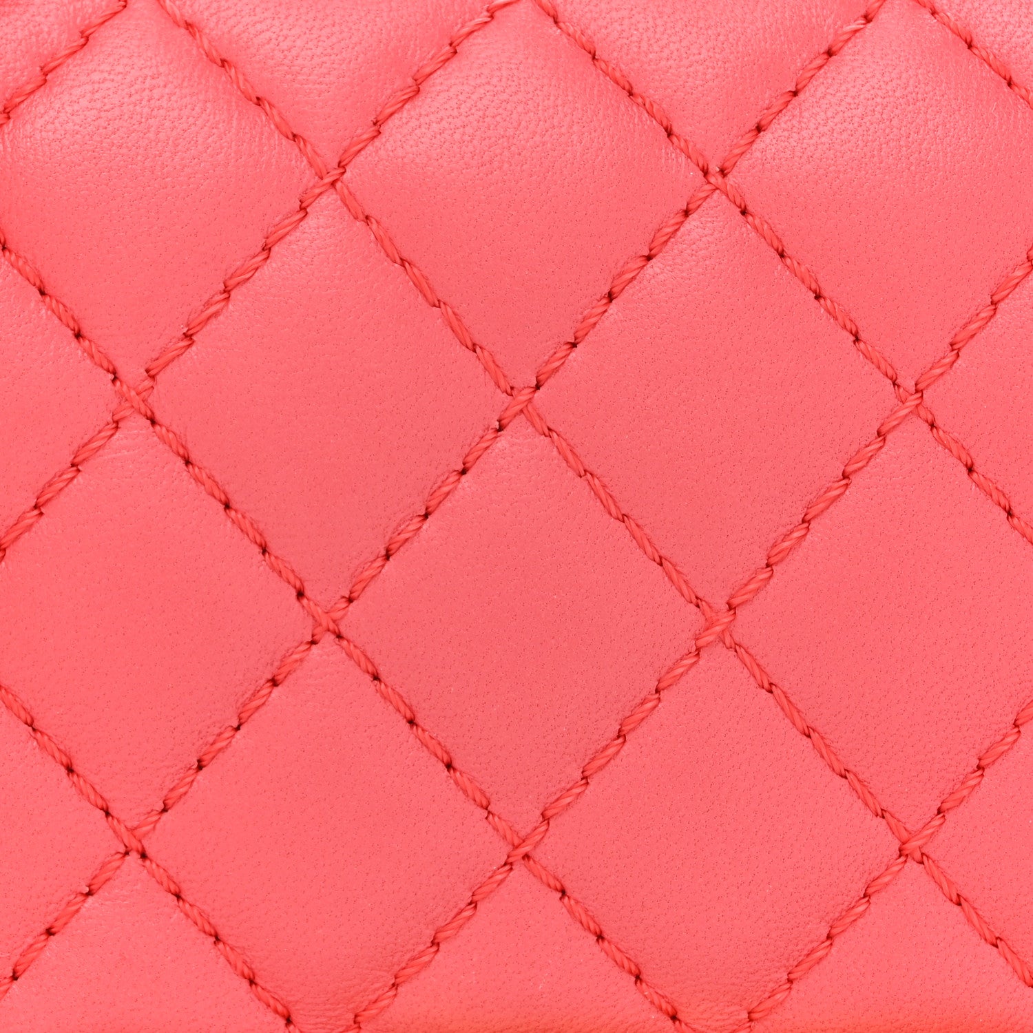 Chanel Tweed Lambskin Quilted Small Braided Jacket Boy Flap Coral 8 of 14