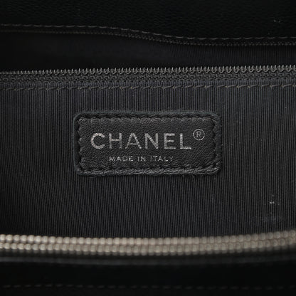 Chanel Caviar Quilted Grand Shopping Tote GST Black 6 of 14