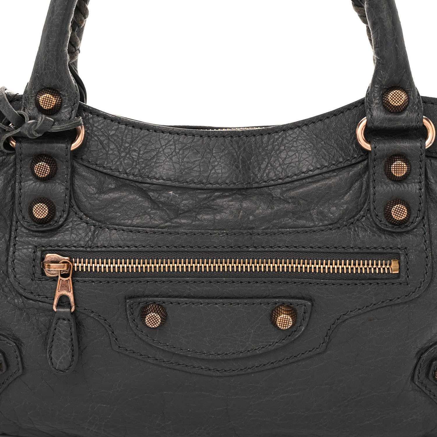 Balenciaga Agneau Giant 12 Rose Gold Hardware First Gris Tarmac 9 of 11