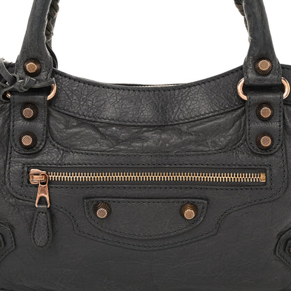 Balenciaga Agneau Giant 12 Rose Gold Hardware First Gris Tarmac 9 of 11