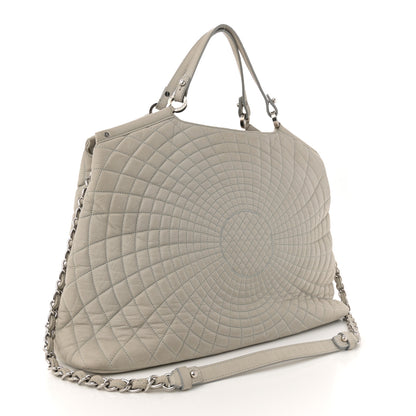 Chanel Iridescent Calfskin Large Sea Hit Tote Grey 3 of 13