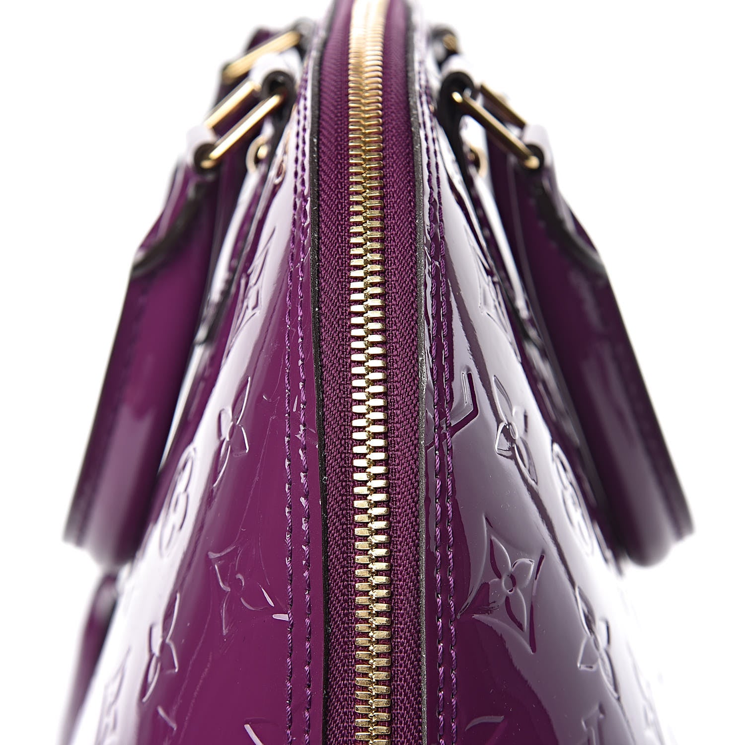 Louis Vuitton Vernis Alma MM Amethyste 13 of 14