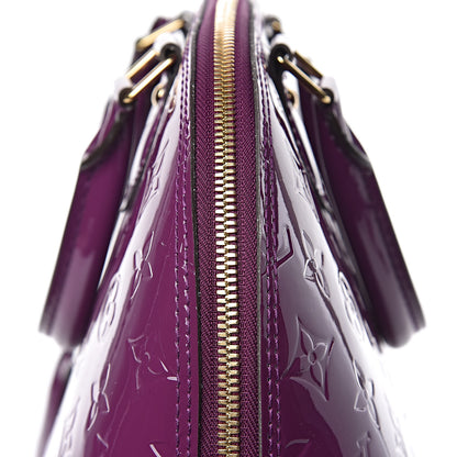 Louis Vuitton Vernis Alma MM Amethyste 13 of 14
