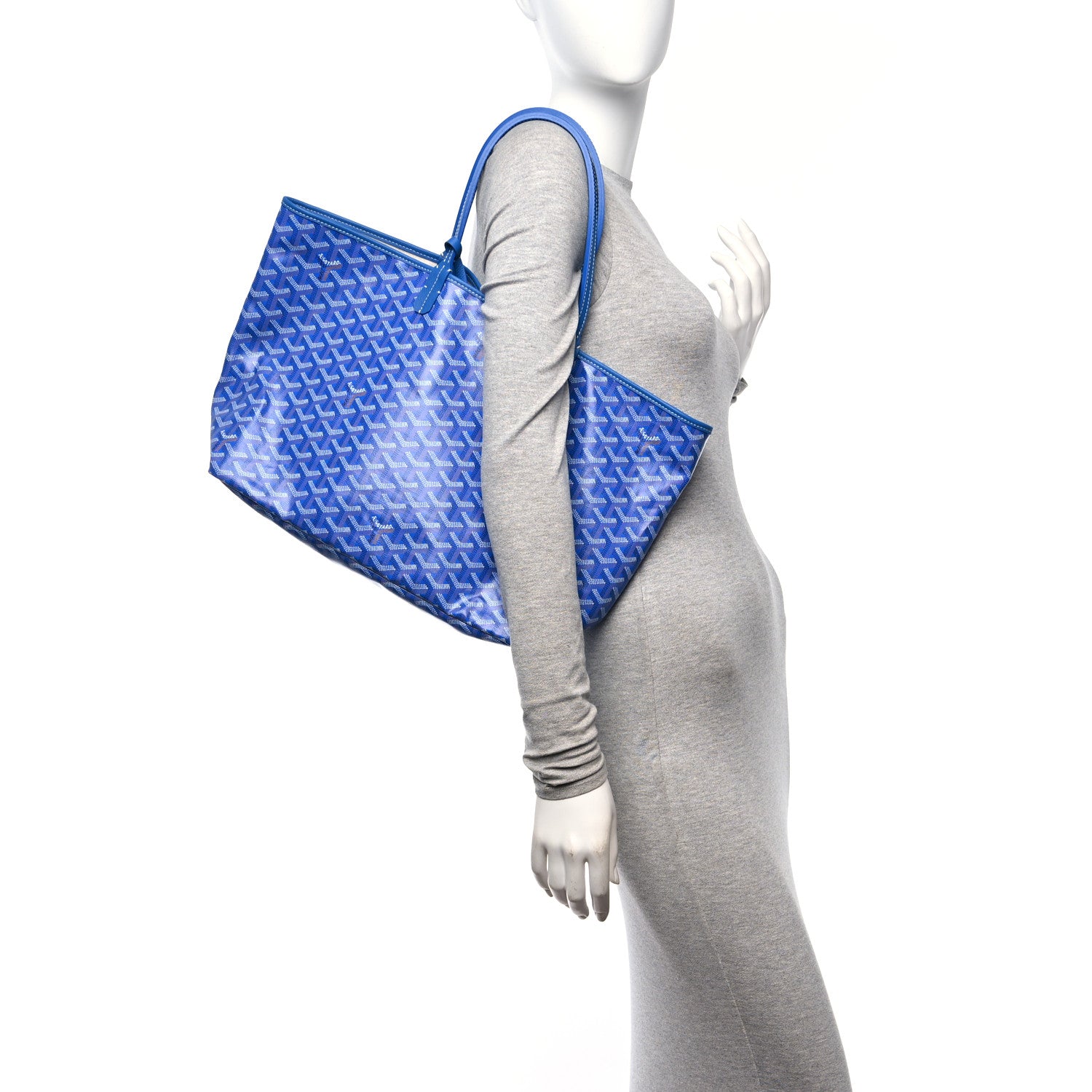 Goyard Goyardine Saint Louis PM Sky Blue 3 of 10