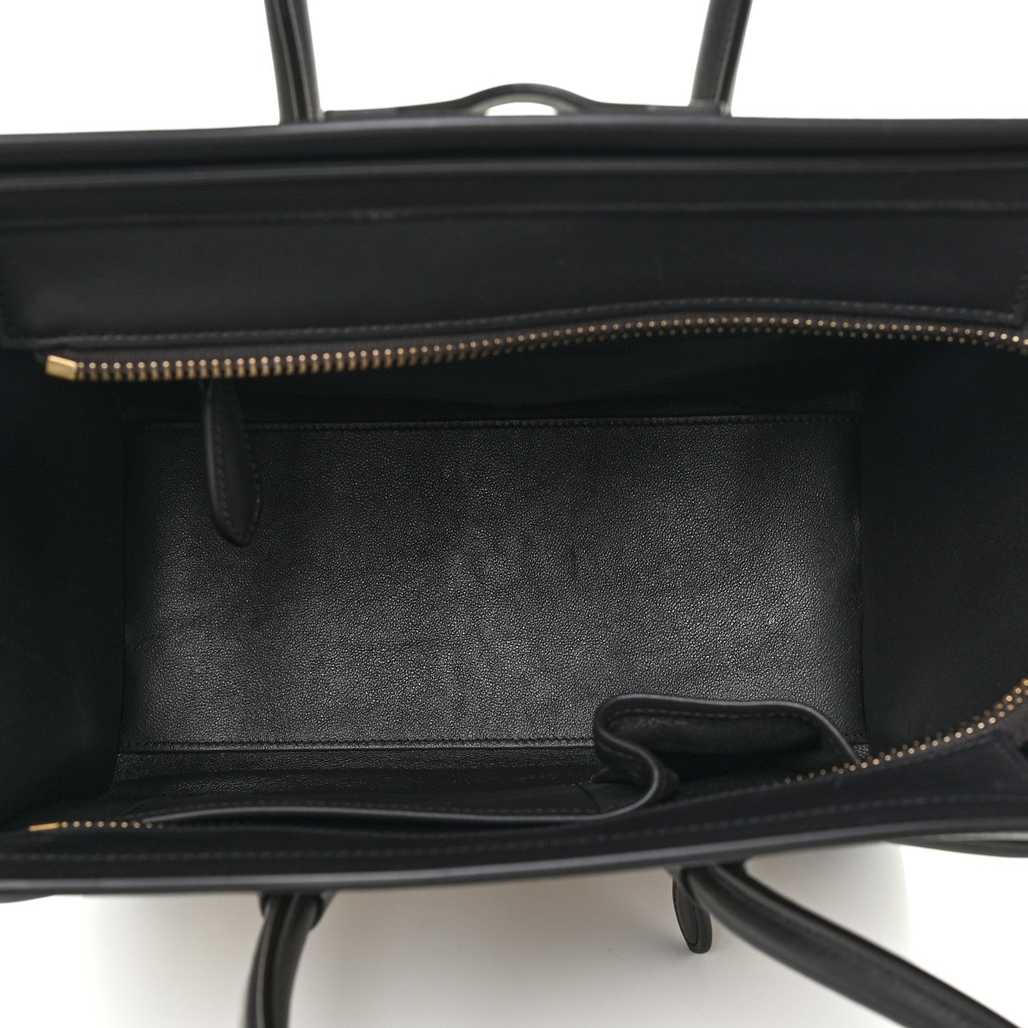 Celine Baby Grained Calfskin Nubuck Micro Tri-Color Luggage Desert 5 of 16