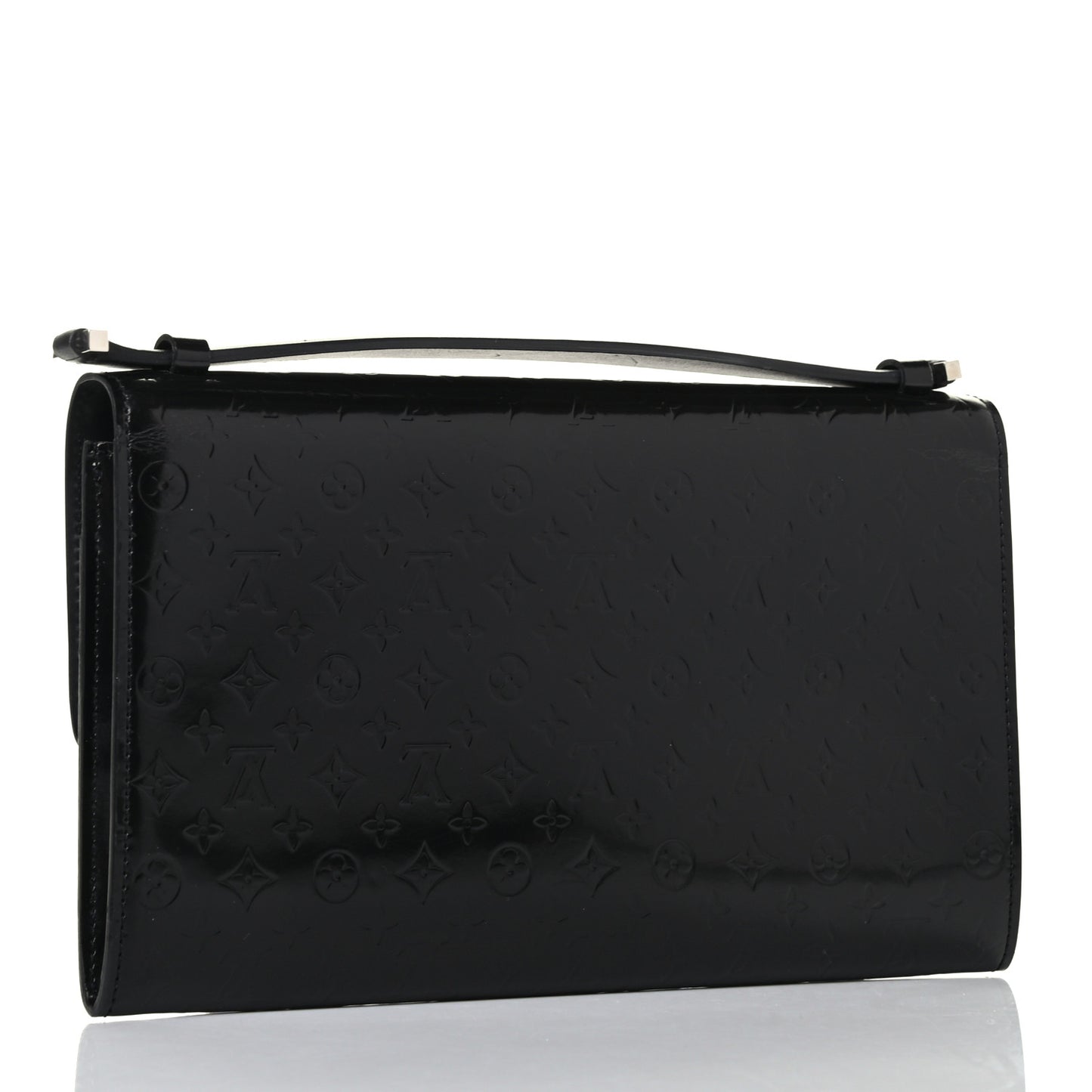 Monogram Glace Anouchka Pochette MM Black