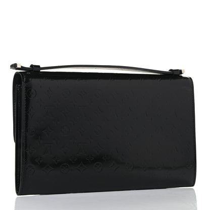Louis Vuitton Monogram Glace Anouchka Pochette MM Black 2 of 4