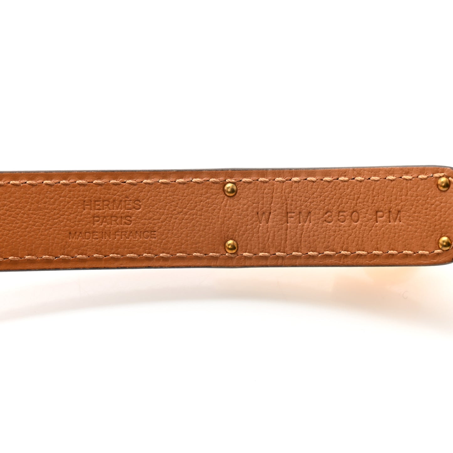 Epsom Kelly Belt Gold