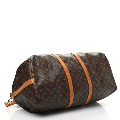 Louis Vuitton Monogram Keepall Bandouliere 55 3 of 14