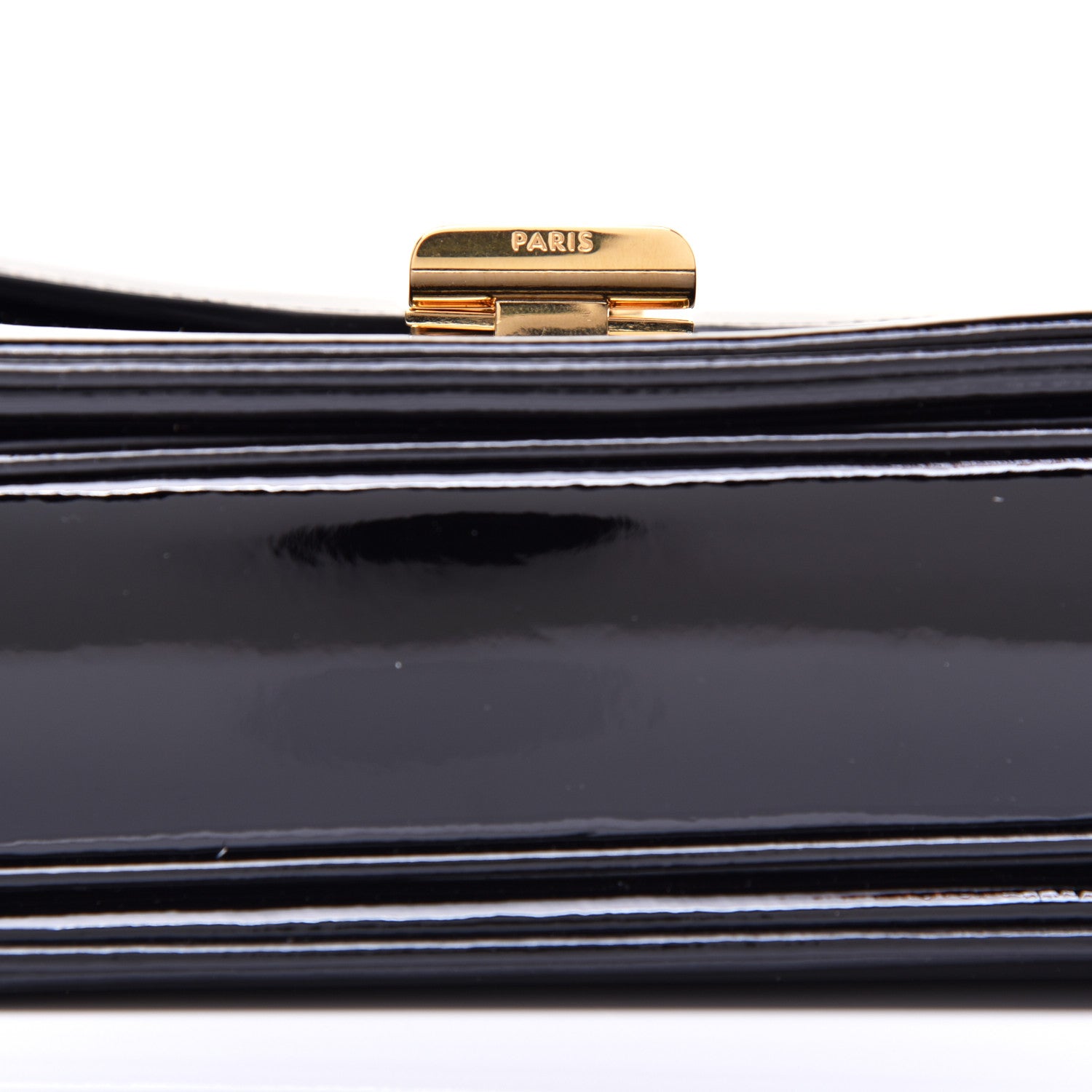 Celine Patent Calfskin Medium C Bag Black 10 of 12