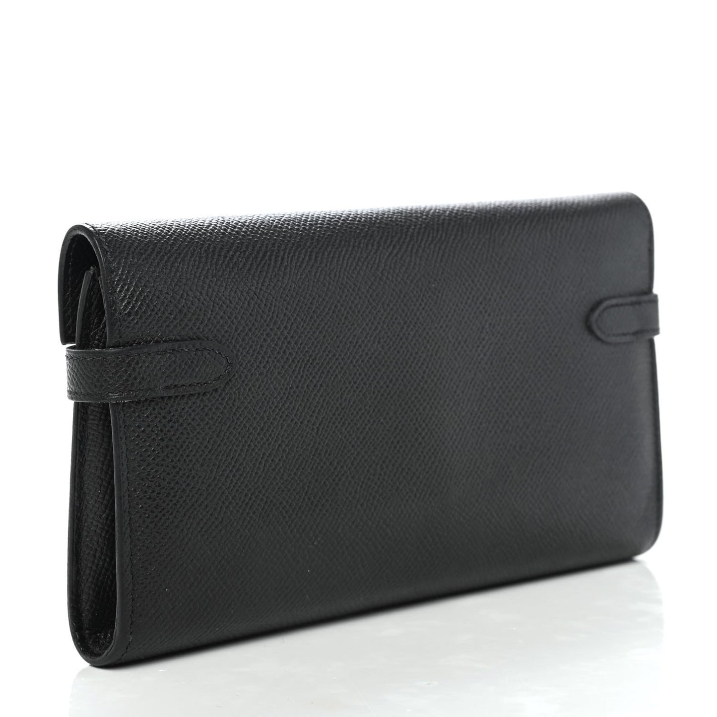 Epsom Kelly Longue Wallet Black