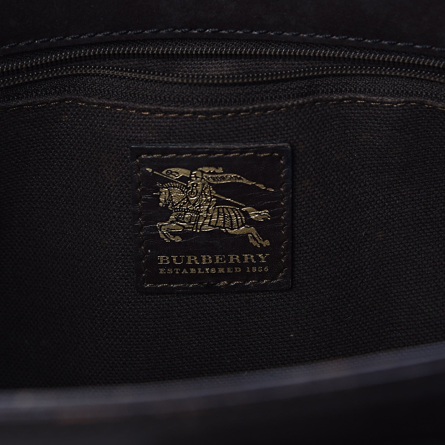 Burberry Haymarket Check Buckle Shoulder Bag Chocolate 7 of 14