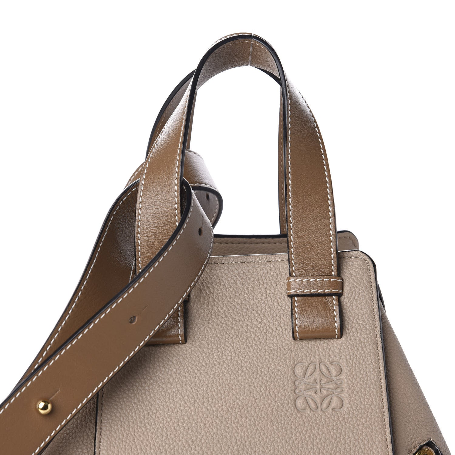 Loewe Calfskin Medium Hammock Shoulder Bag Sand Mink 10 of 10