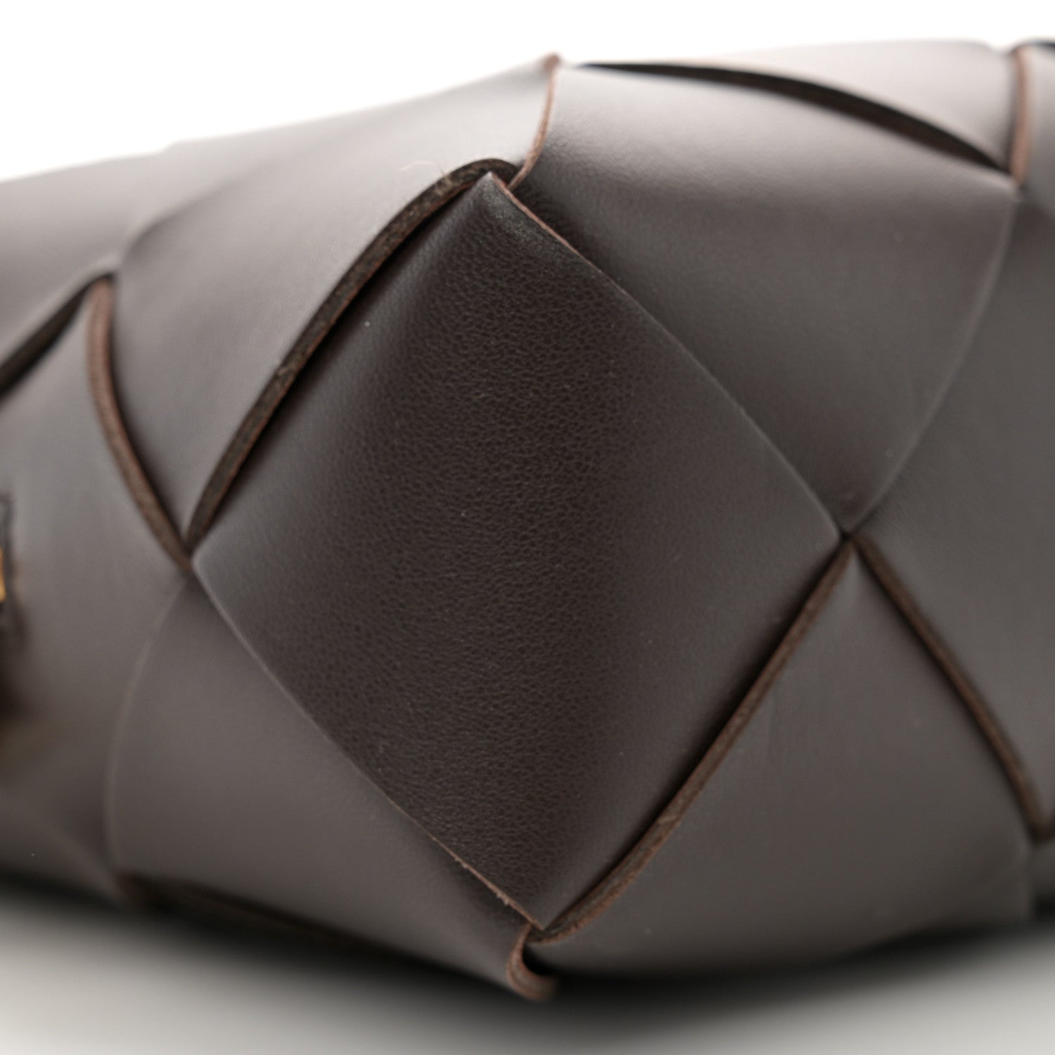 Bottega Veneta Lambskin Maxi Intrecciato Small Cassette Camera Bag Fondant 8 of 11
