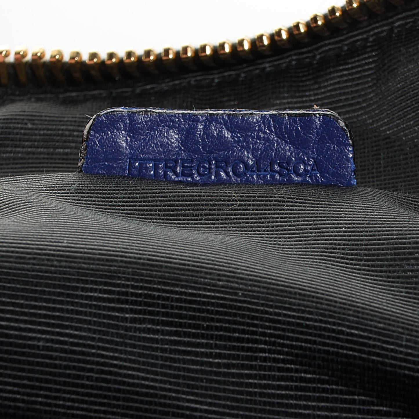 Heritage Grain Small Harrogate Crossbody Bag Blue