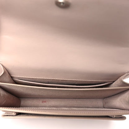 Saint Laurent Calfskin Medium Monogram Sunset Marble Pink 5 of 16