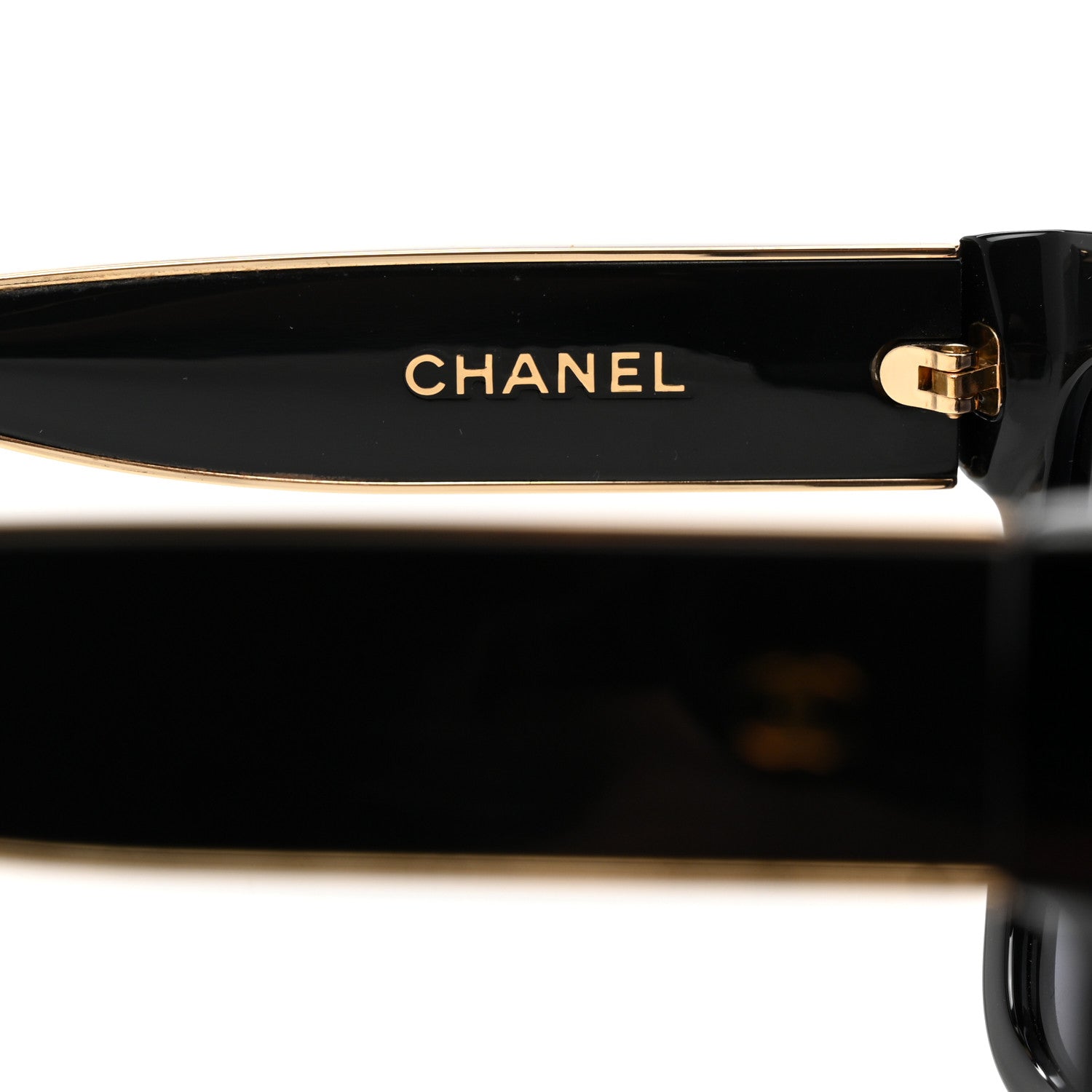 Chanel Acetate CC Cat Eye Sunglasses 5271 Black 5 of 8