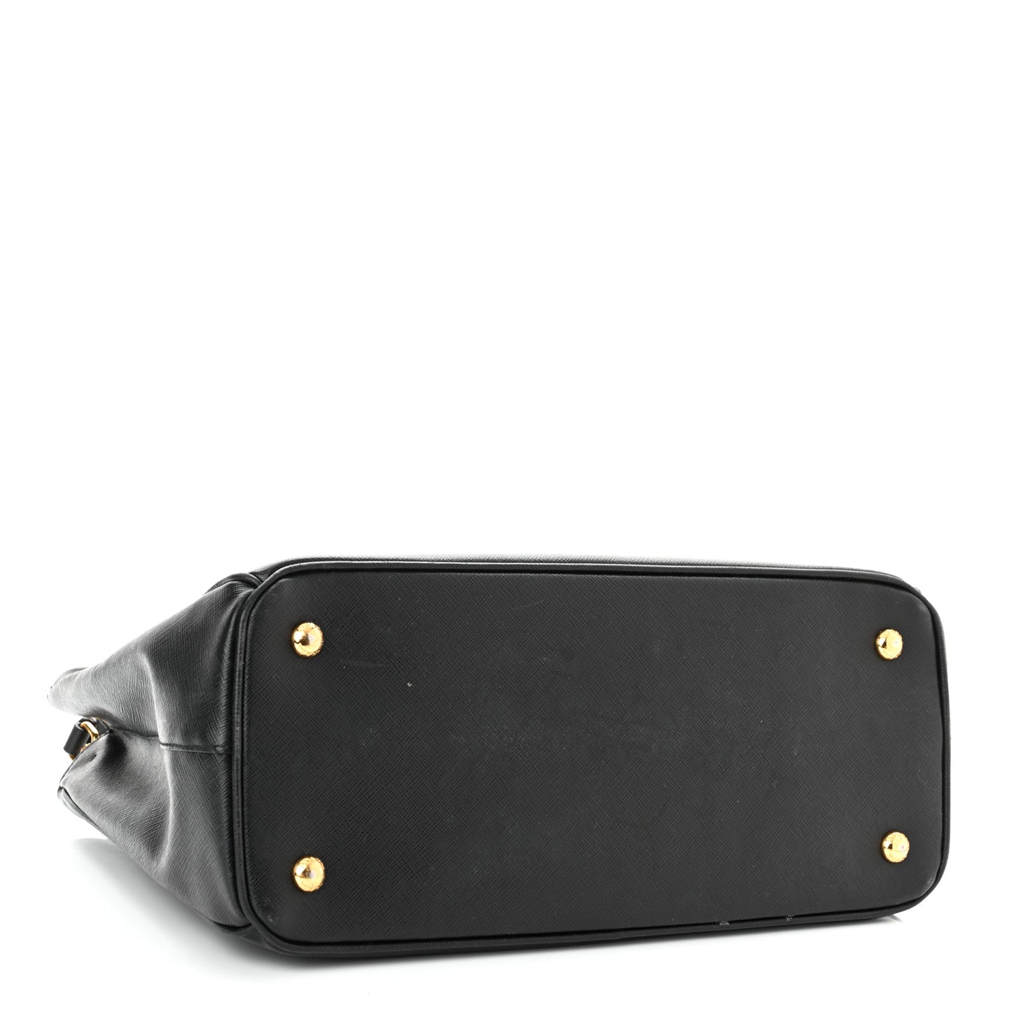 Saffiano Lux Medium Tote Black