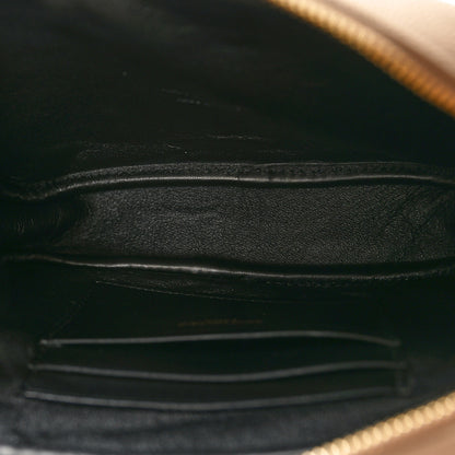 Saint Laurent Grain De Poudre Matelasse Monogram Mini Lou Camera Bag Dark Beige 5 of 10
