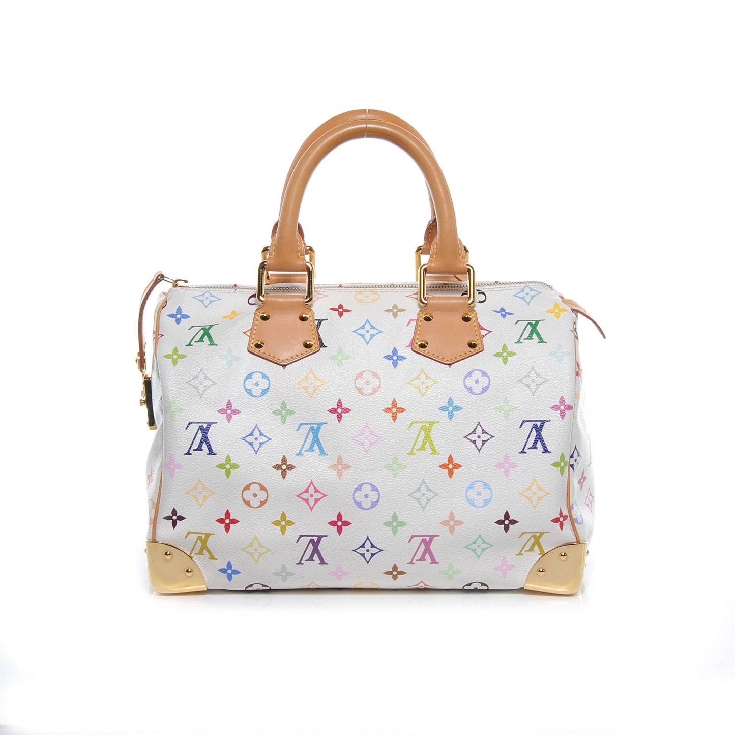 Monogram Multicolor Speedy 30 White
