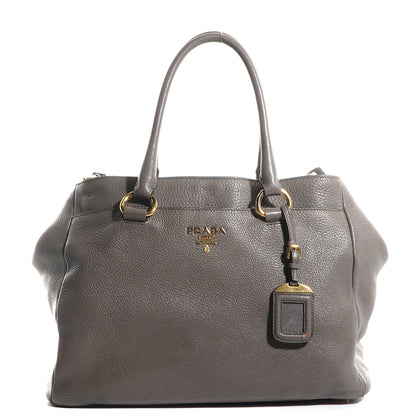 Prada Vitello Daino Shoulder Bag Argilla 1 of 10