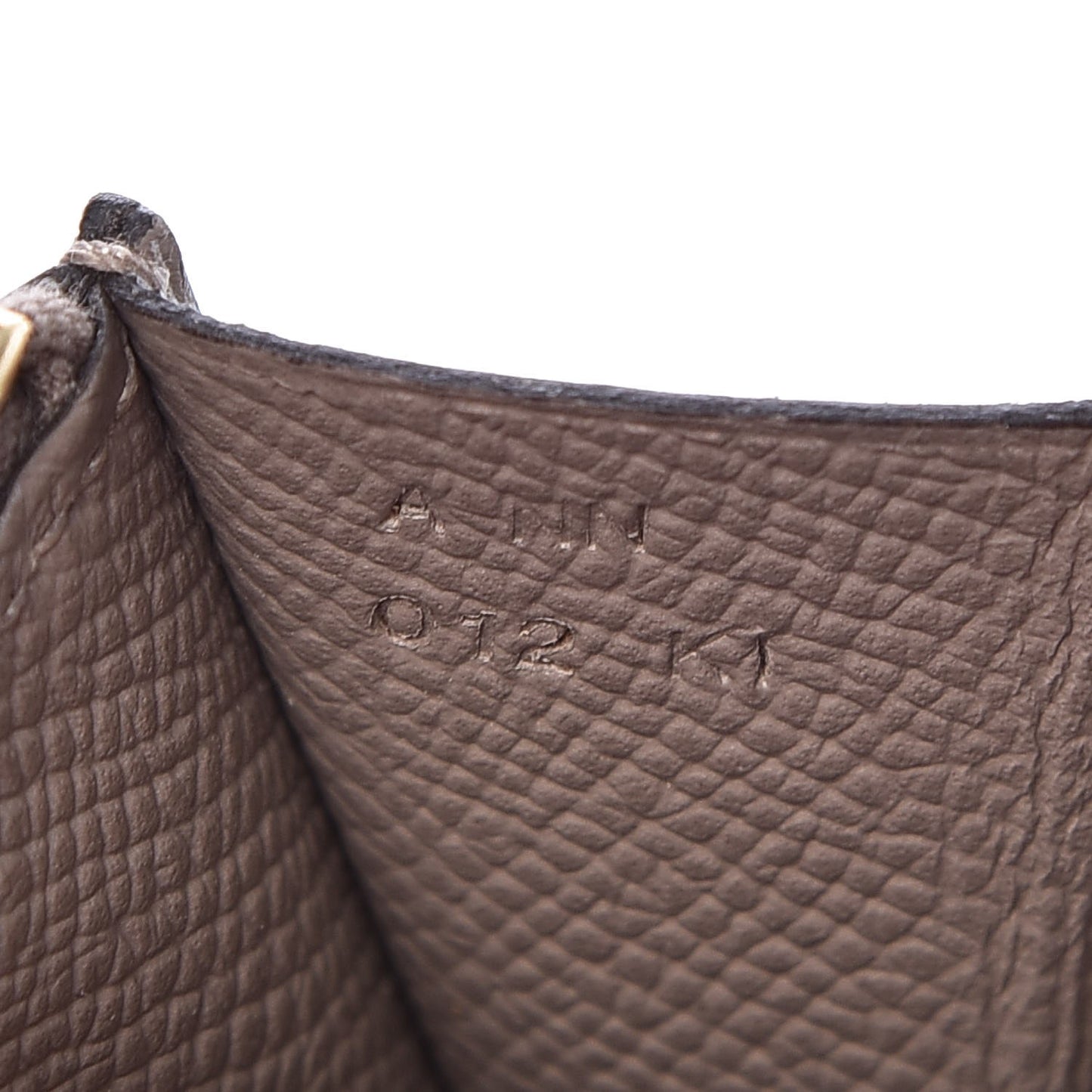 Epsom Constance Short Wallet Gris Asphalte