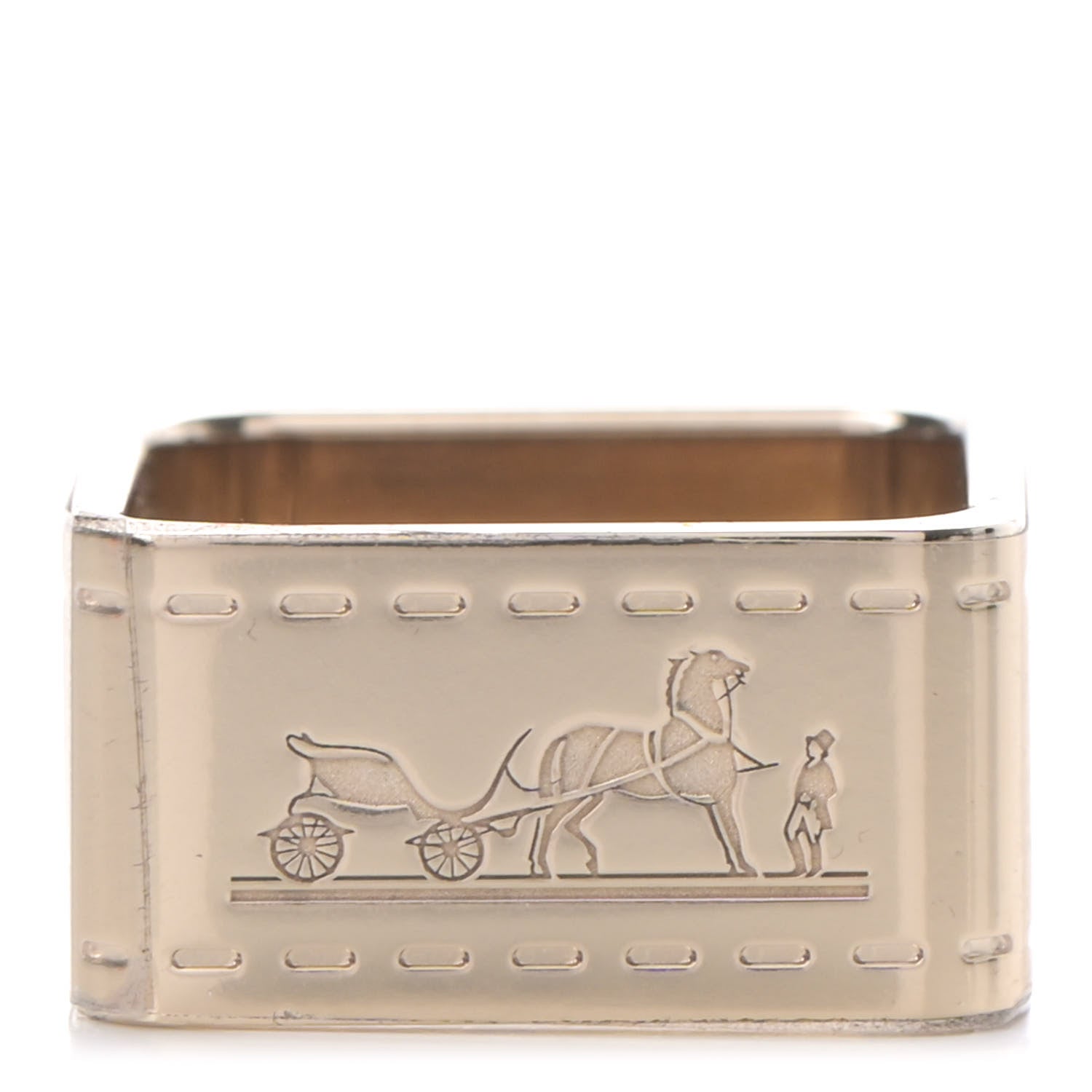 Hermes Permabrass Bolduc Scarf Ring 1 of 4