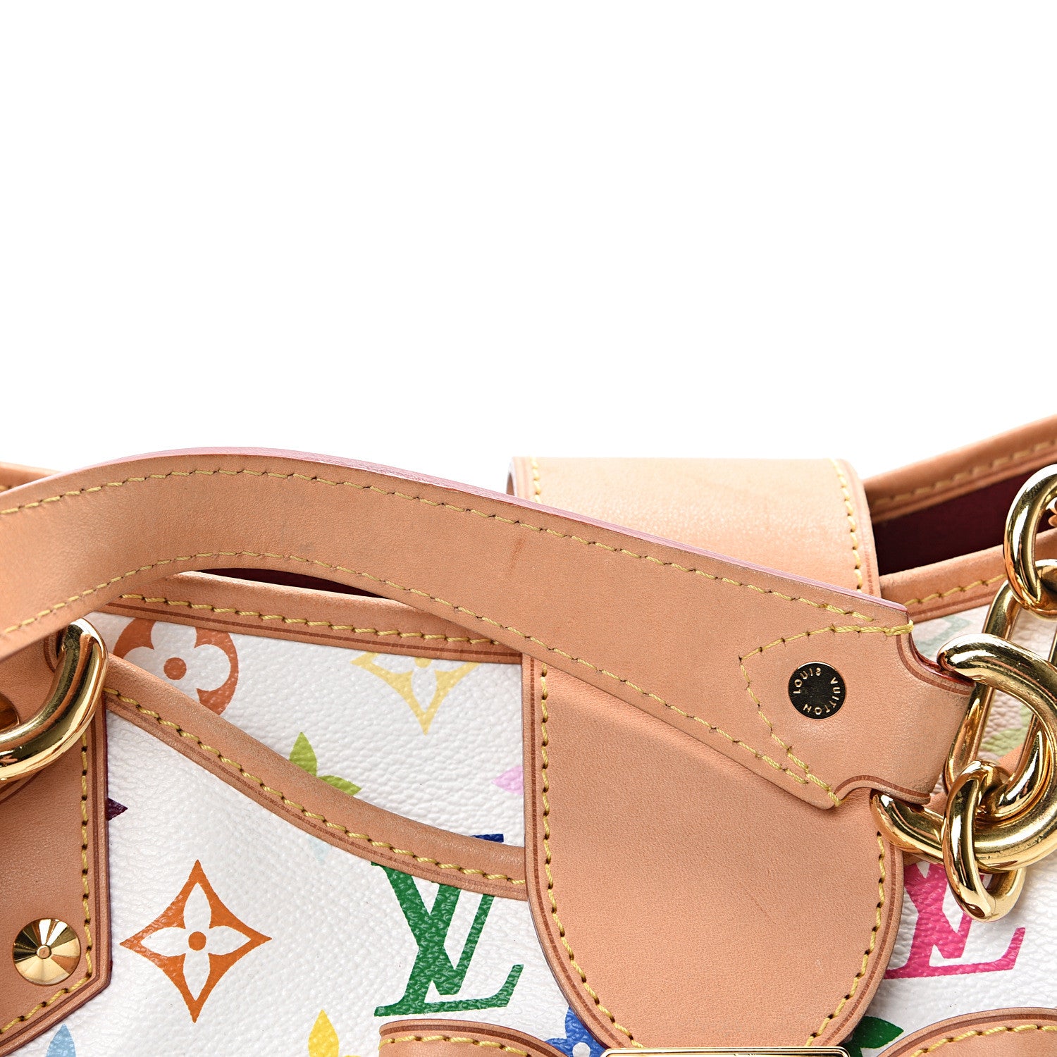 Louis Vuitton Monogram Multicolor Annie GM White 12 of 17