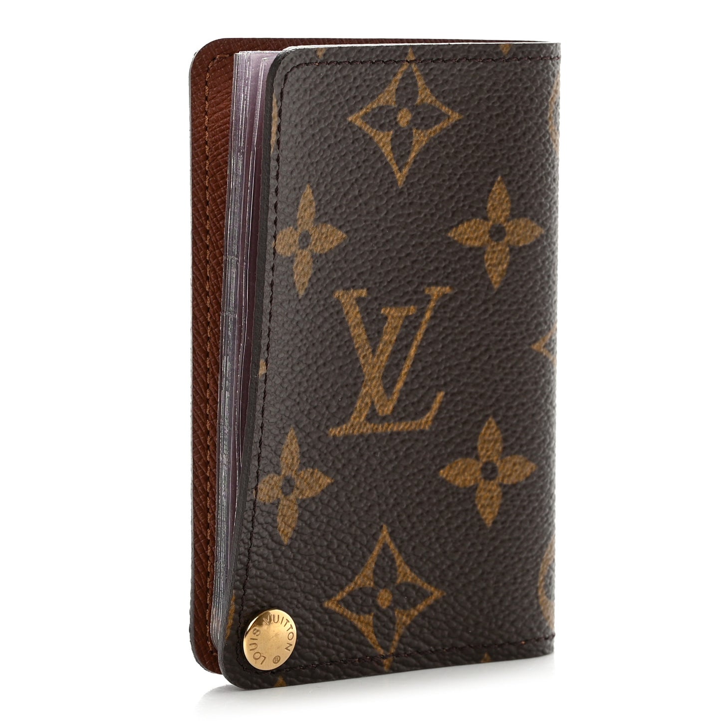 Monogram Credit Card Photo Holder