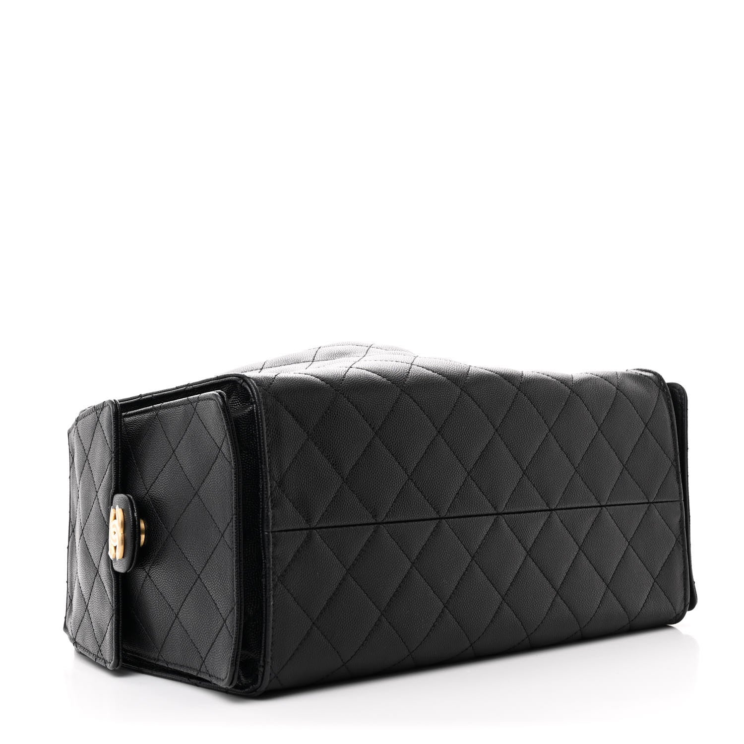 Chanel Caviar Quilted Medium Chanel 25 Handbag Black 5 of 13