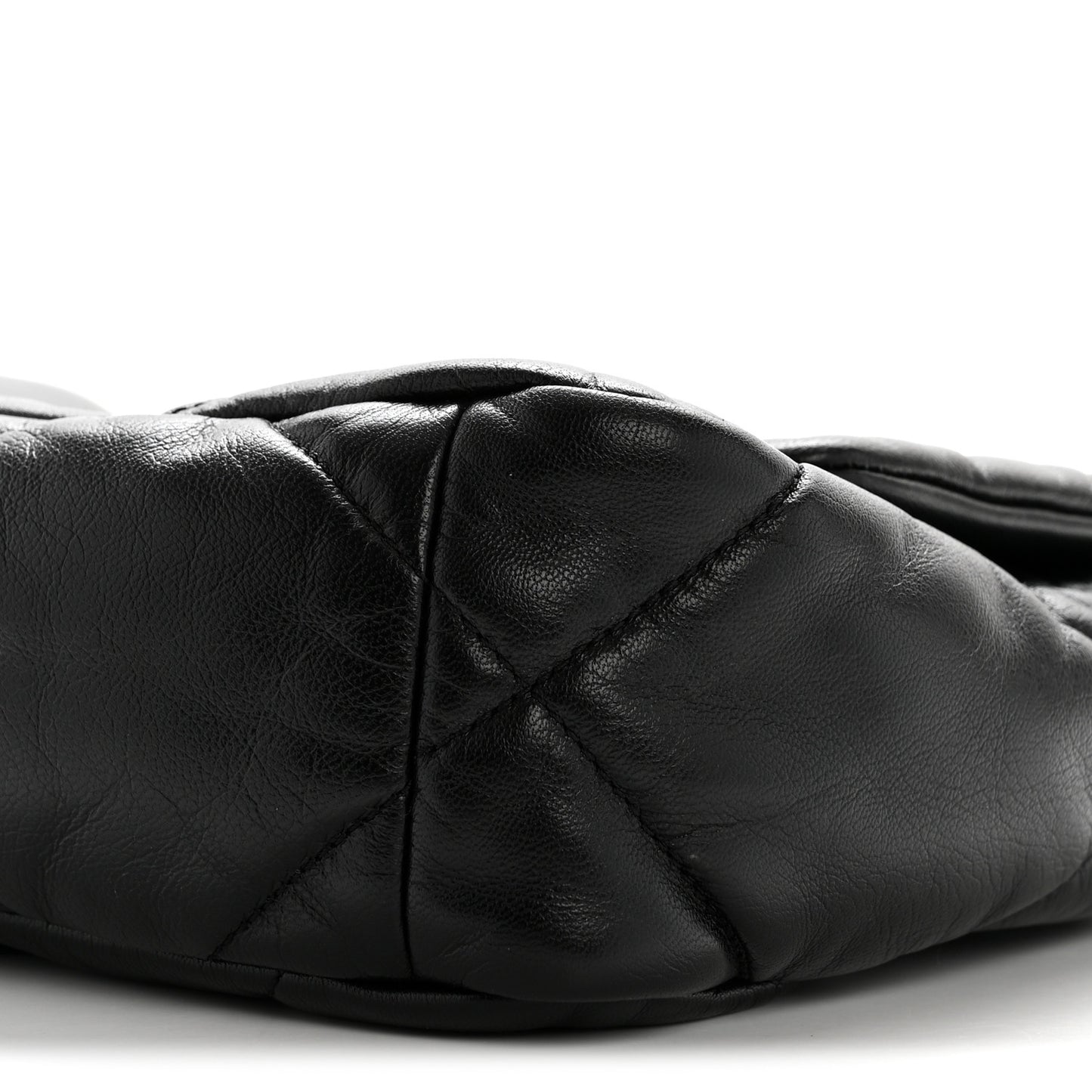 Goatskin Quilted Medium Chanel 19 Flap Black