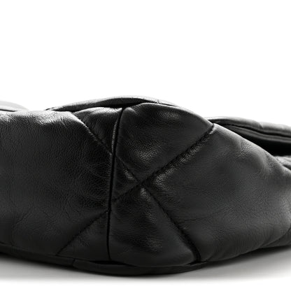 Chanel Goatskin Quilted Medium Chanel 19 Flap Black 10 of 12