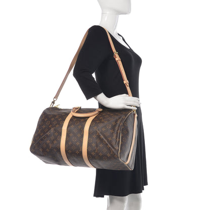 Louis Vuitton Monogram Keepall Bandouliere 45 2 of 11