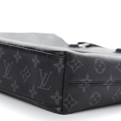 Louis Vuitton Monogram Eclipse Odyssey Briefcase 8 of 10