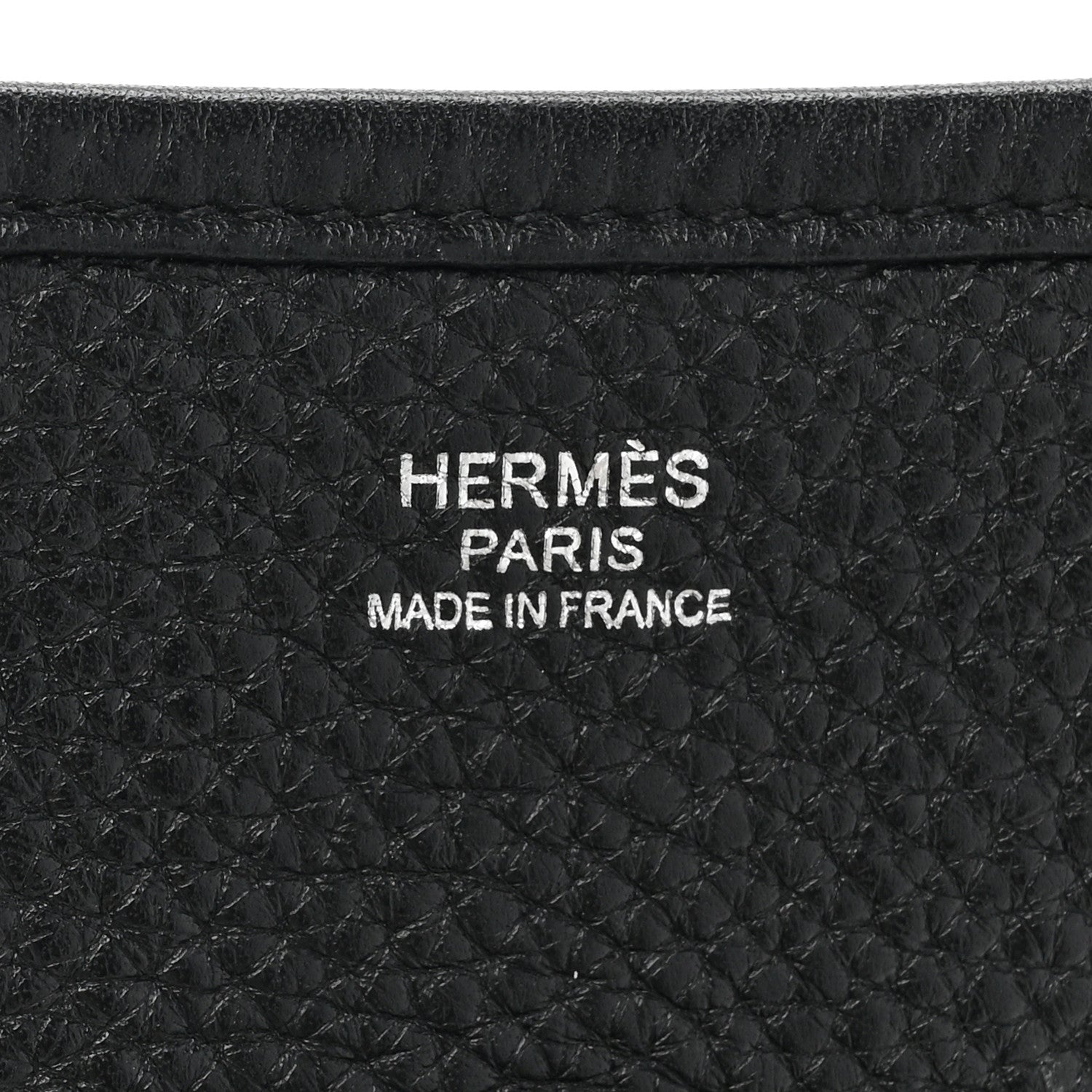 Hermes Taurillon Clemence Evelyne III GM Black 6 of 14