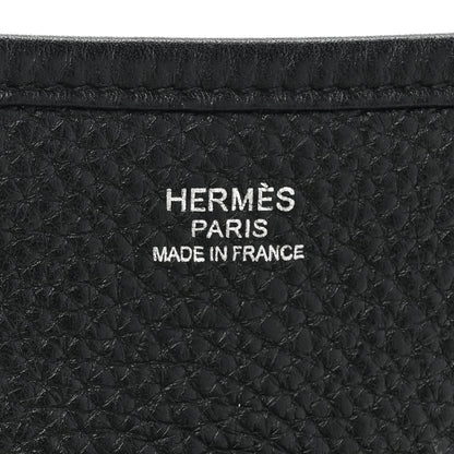 Hermes Taurillon Clemence Evelyne III GM Black 6 of 14