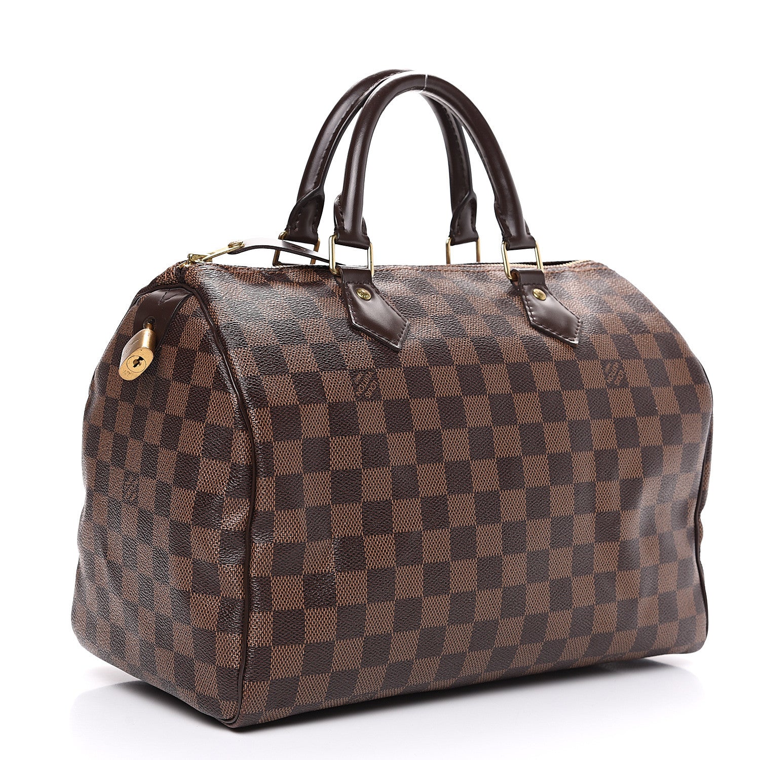 Louis Vuitton Damier Ebene Speedy 30 2 of 12