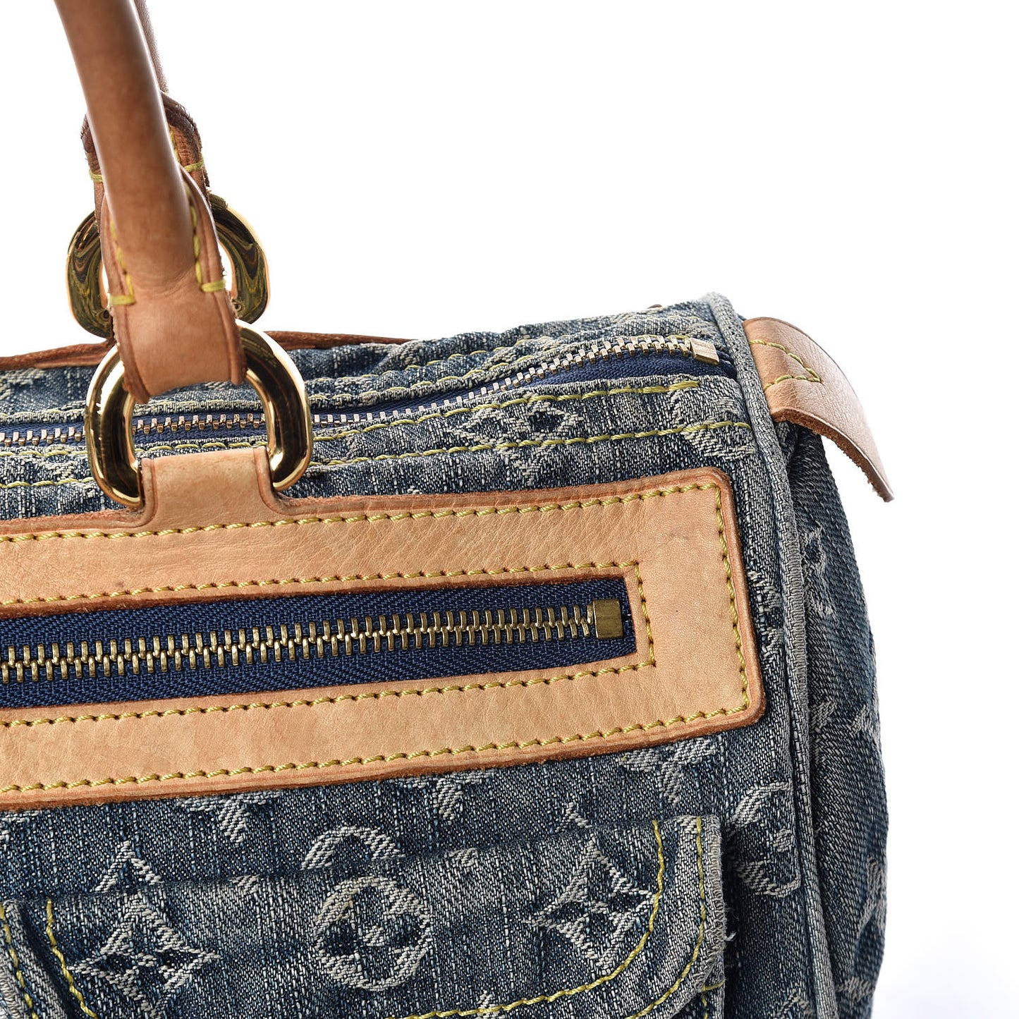 Monogram Denim Neo Speedy Blue