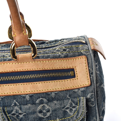 Louis Vuitton Monogram Denim Neo Speedy Blue 23 of 29