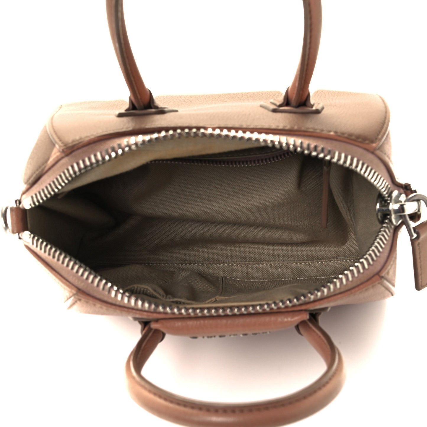 Sugar Goatskin Mini Antigona Caramel